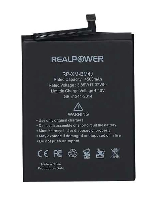RealPower Xiaomi Uyumlu Redmi Note 8 Pro Batarya Pil