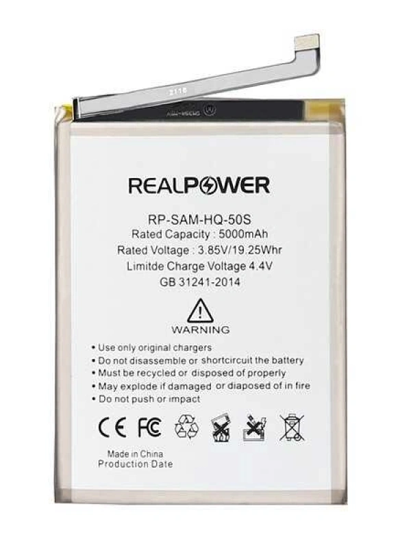 RealPower Samsung Uyumlu Galaxy A02s Batarya 5000mah