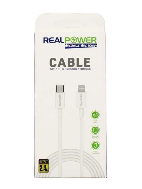 RealPower Apple Uyumlu iPhone Usb-c-lightning Şarj Kablosu OLD