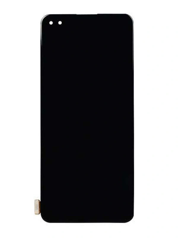 Oppo Uyumlu Reno 4 Lcd Ekran Siyah Çıtasız Servis