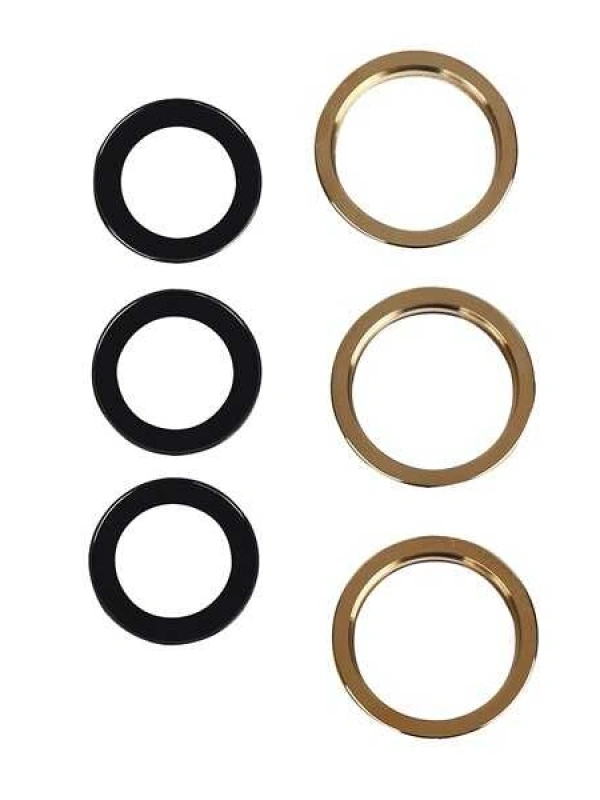 Apple Uyumlu iPhone 12 Pro Kamera Lensi Gold