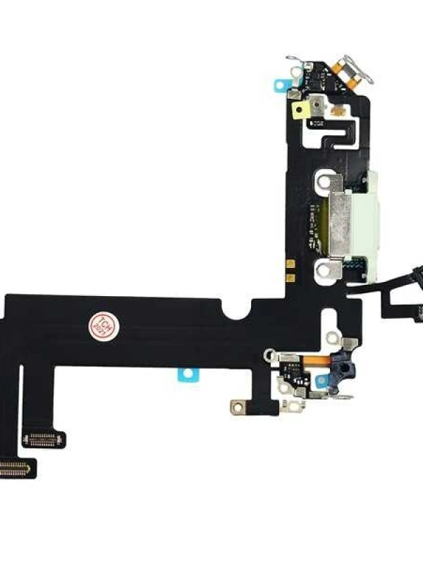 Apple Uyumlu iPhone 12 Mini Şarj Soketli Mikrofon Filmi Flex Yeşil