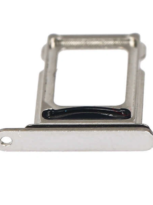 Apple Uyumlu iPhone 12 Pro Max Sim Kart Tepsisi Beyaz Çift Simli