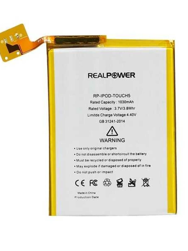 RealPower Apple Uyumlu iPod Touch 5 Batarya
