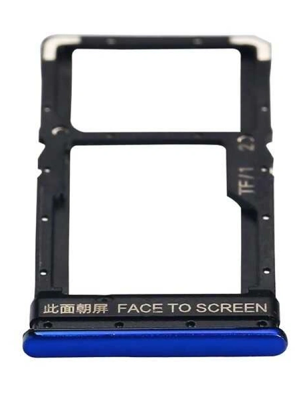Xiaomi Uyumlu poco X3 Sim Kart Tepsisi Mavi