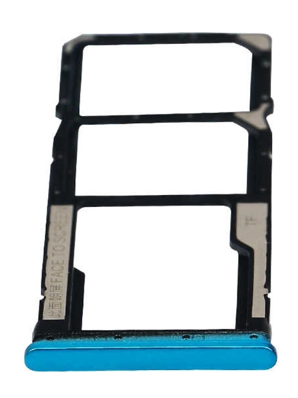 Xiaomi Uyumlu Redmi Note 9 Pro Sim Kart Tepsisi Mavi