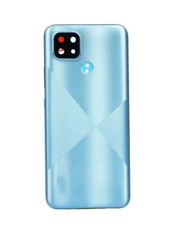 Realme Uyumlu C21 Arka Kapak Mavi