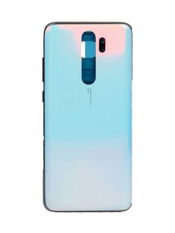 Xiaomi Uyumlu Redmi Note 8 Pro Kasa Kapak Beyaz Çıtalı Çift Sim