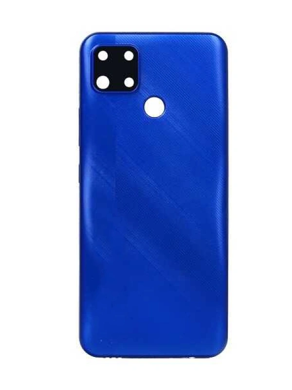 Realme Uyumlu C25 Kasa Kapak Mavi