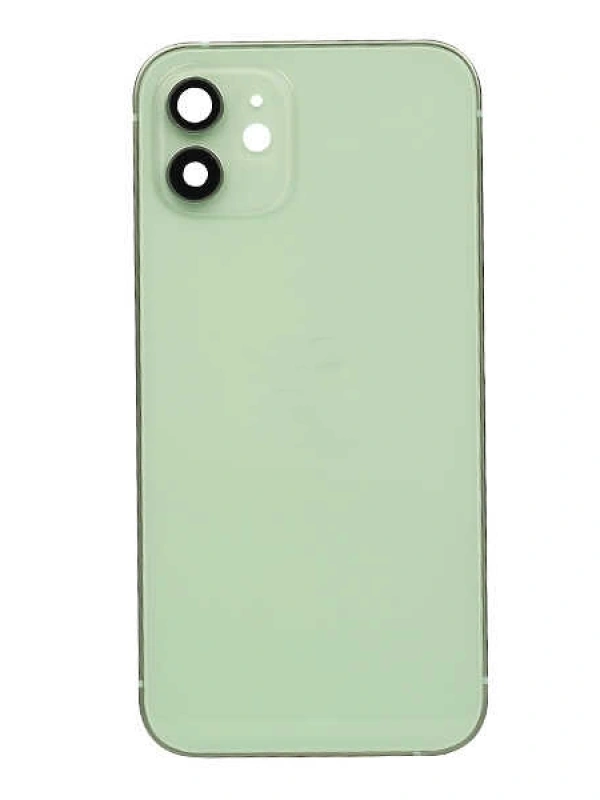 Apple Uyumlu iPhone 12 Kasa Kapak Yeşil Boş
