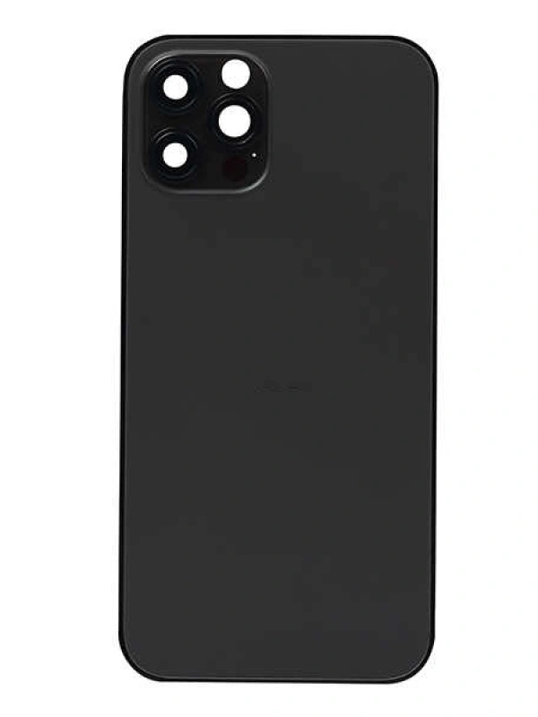 Apple Uyumlu iPhone 12 Pro Kasa Kapak Siyah Boş