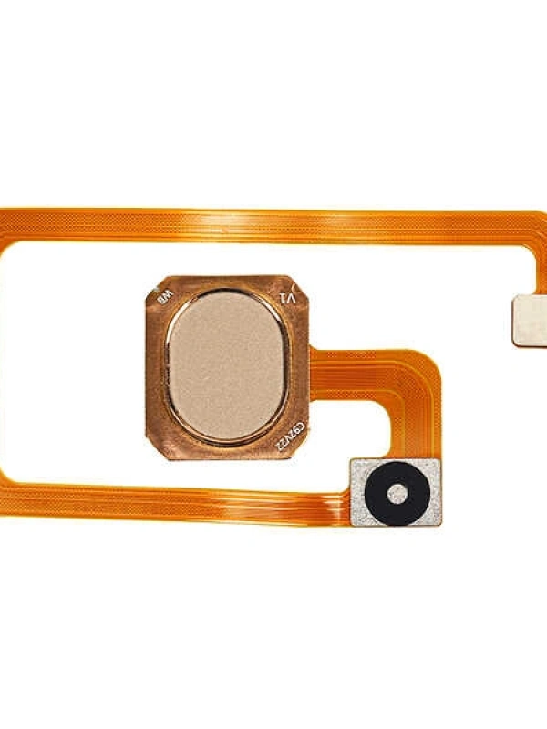 Oppo Uyumlu Ax7 Home Parmak Okuyucu Filmi Flex Gold