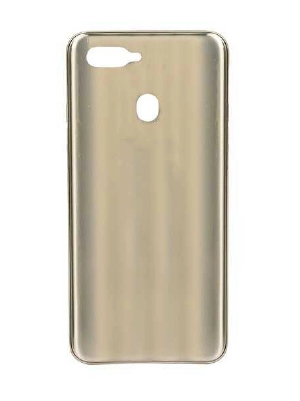 Oppo Uyumlu Ax7 Arka Kapak Gold