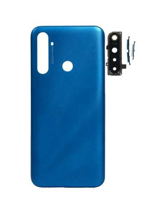 Realme Uyumlu 5i Arka Kapak Mavi