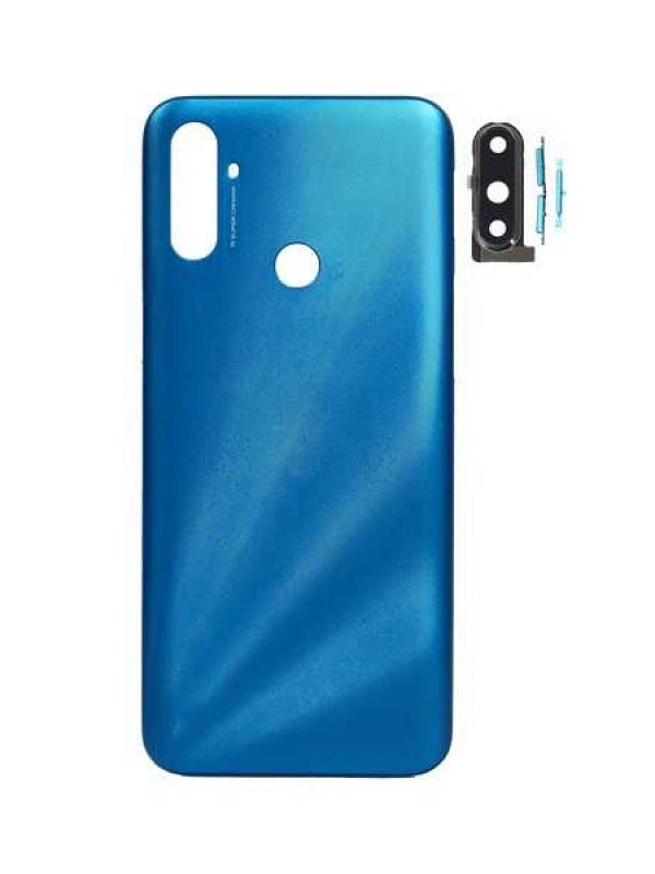 Realme Uyumlu C3 Arka Kapak Mavi