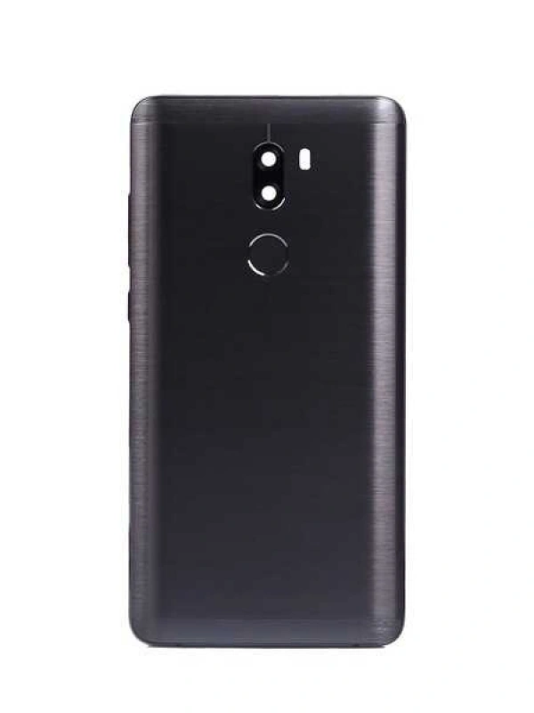 Xiaomi Uyumlu Mi 5s Plus Kasa Kapak Siyah Çıtalı