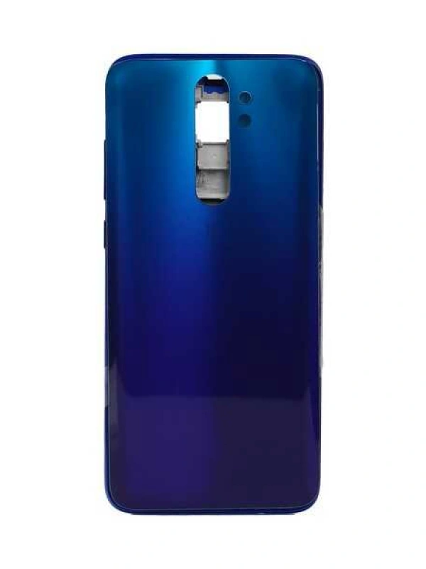 Xiaomi Uyumlu Redmi Note 8 Pro Kasa Kapak Mavi Çıtalı Tek Sim