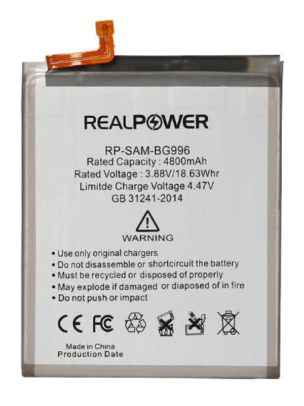 RealPower Samsung Uyumlu Galaxy S21 Plus 5g G996 Batarya 4800mAh