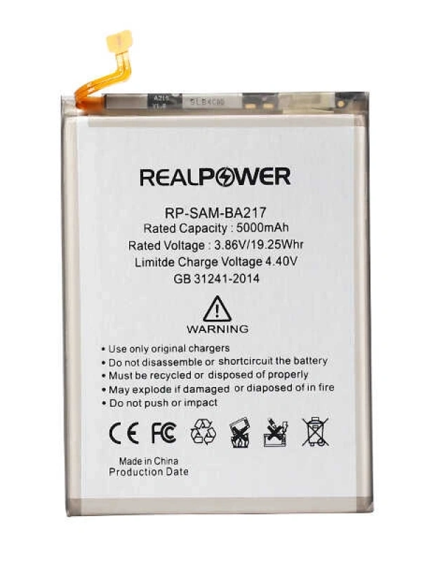 RealPower Samsung Uyumlu Galaxy M12 M127 Batarya 5000mah