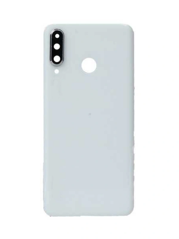 Huawei Uyumlu P30 Lite Arka Kapak Kamera Lensli Beyaz 48mp