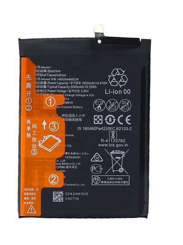 Huawei Uyumlu P Smart 2021 Batarya Hb526488eew