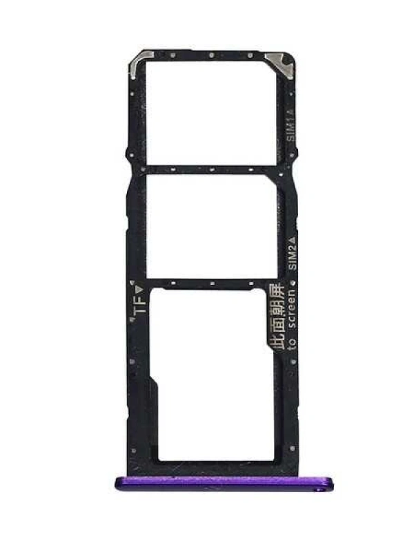 Huawei Uyumlu Y6p 2020 Sim Kart Tepsisi Mor