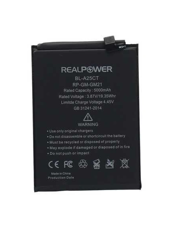 RealPower General Mobile Uyumlu Discovery Gm21 Batarya 5000mAh