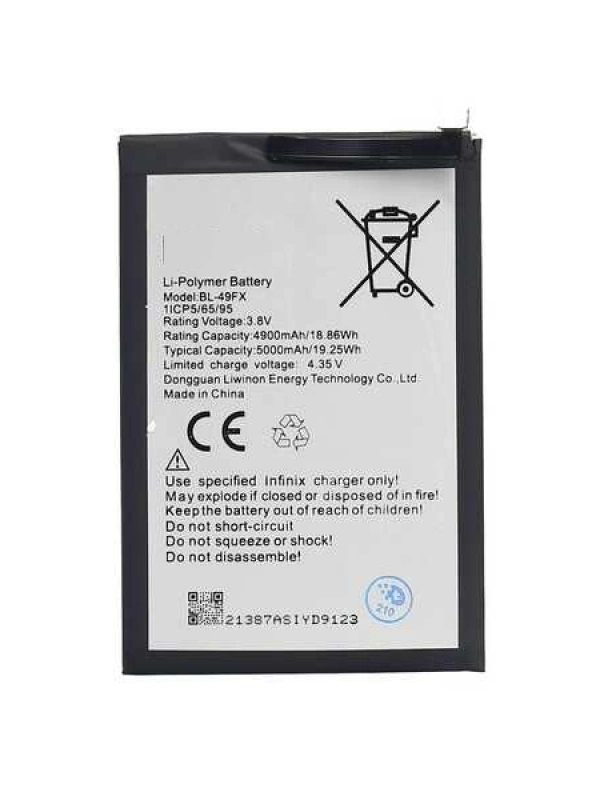 Infinix Uyumlu Hot 9 Pro Batarya Bl-49fx