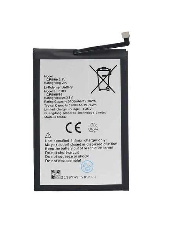 Infinix Uyumlu Note 8i Batarya Bl-51bx