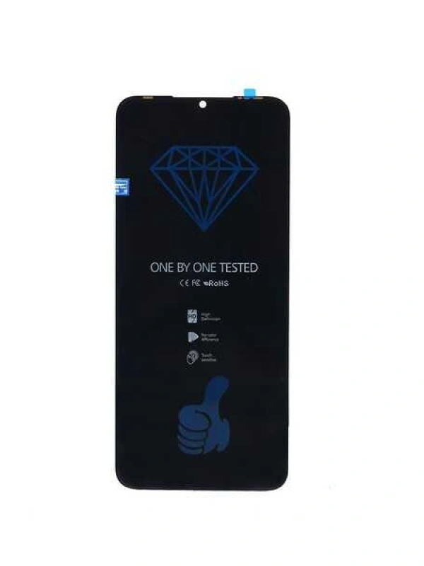 Infinix Uyumlu Hot 10t Lcd Ekran Siyah Çıtasız