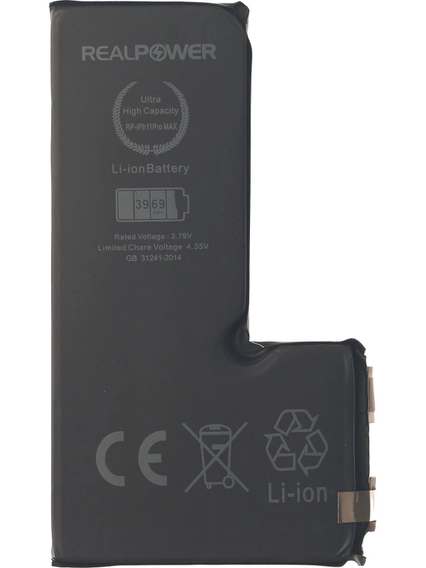 RealPower Apple Uyumlu iPhone 11 Pro Max Batarya 3969mah Flexsiz