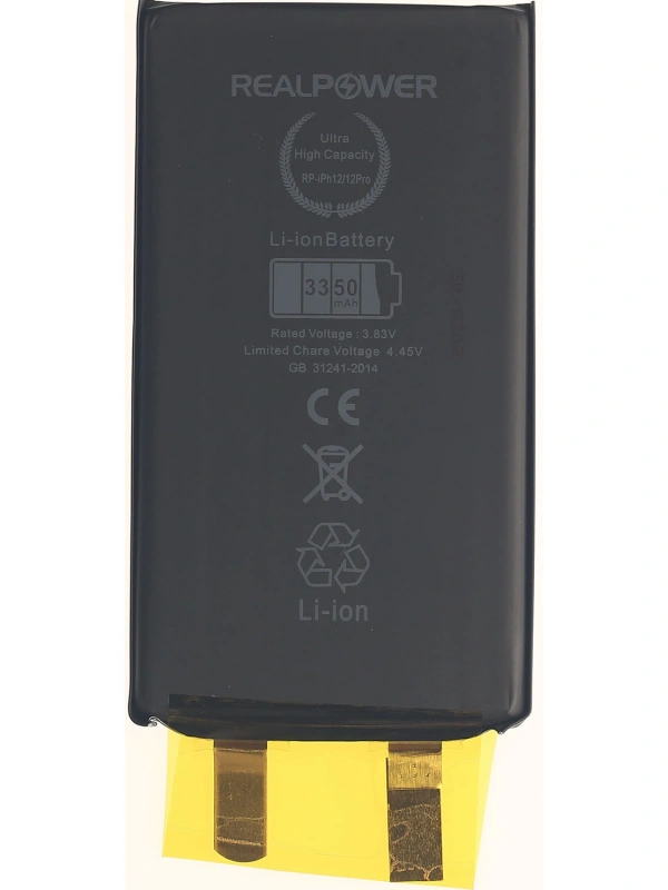 RealPower Apple Uyumlu iPhone 12 Batarya 2815mah Flexsiz