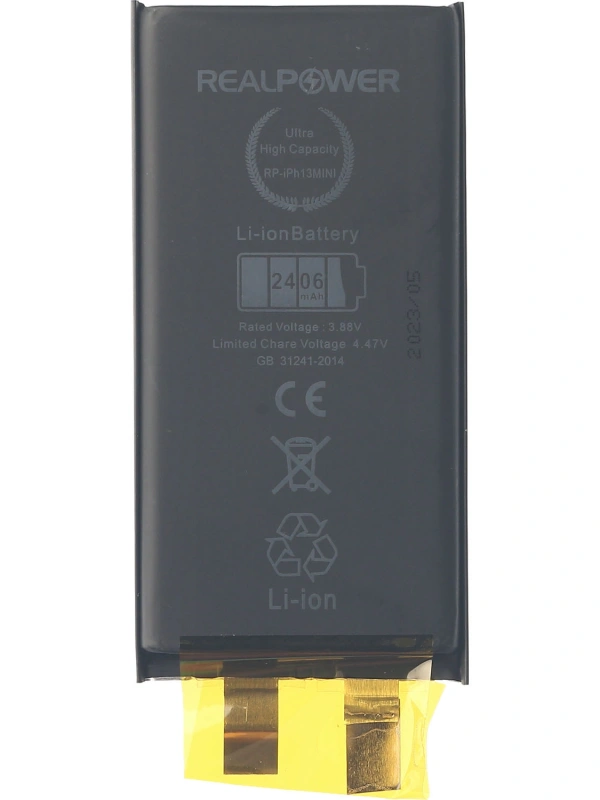 RealPower Apple Uyumlu iPhone 13 Mini Batarya 2406mah Flexsiz