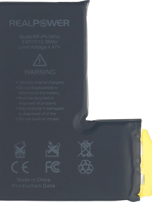 RealPower Apple Uyumlu iPhone 14 Pro Batarya Flexsiz