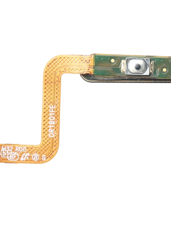 Samsung Uyumlu Galaxy M22 M225 Home Parmak Okuyucu Film Flex Beyaz