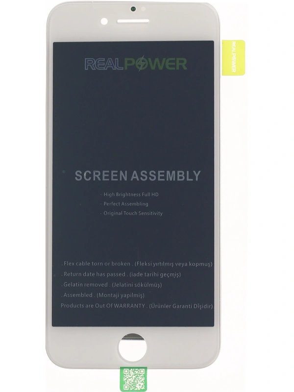RealPower Apple Uyumlu iPhone 8 Lcd Ekran Hq Beyaz