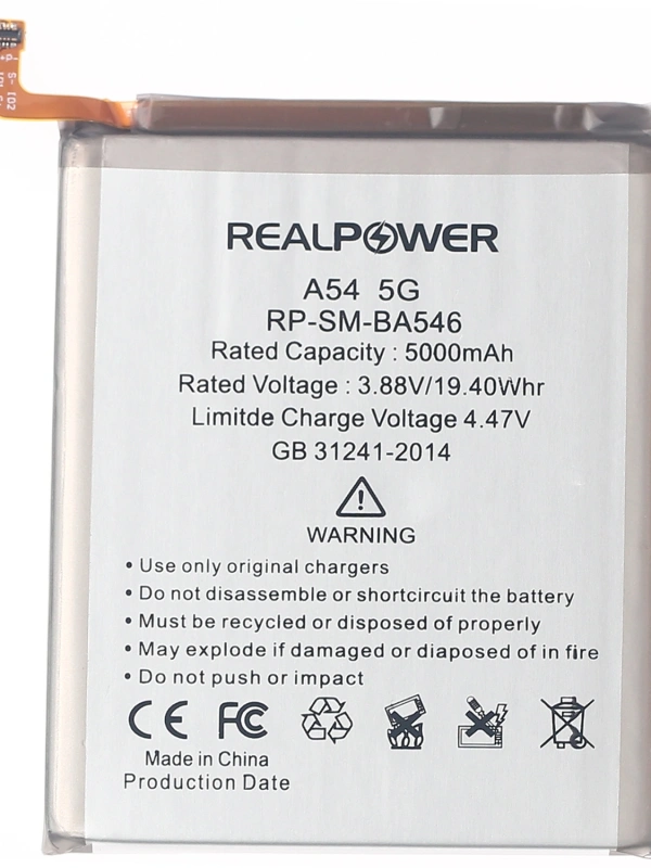 RealPower Samsung Uyumlu Galaxy A54 Batarya
