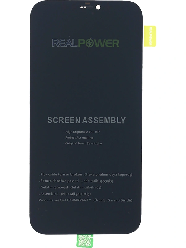 RealPower Apple Uyumlu iPhone 12 / 12 Pro Lcd Ekran RealOLED