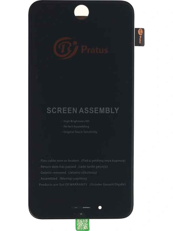 Pratus Apple Uyumlu iPhone 7 Plus Lcd Ekran Siyah