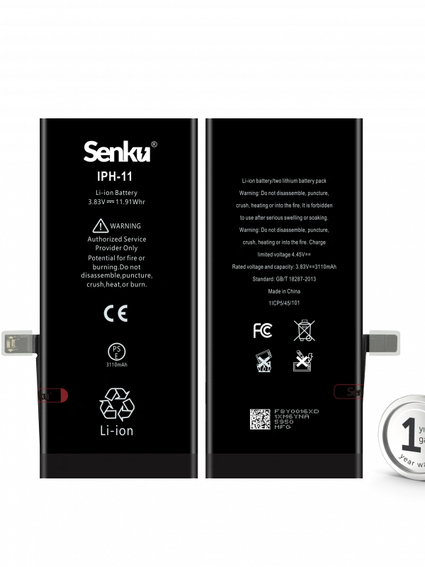 Senku Apple Uyumlu iPhone 11 Batarya