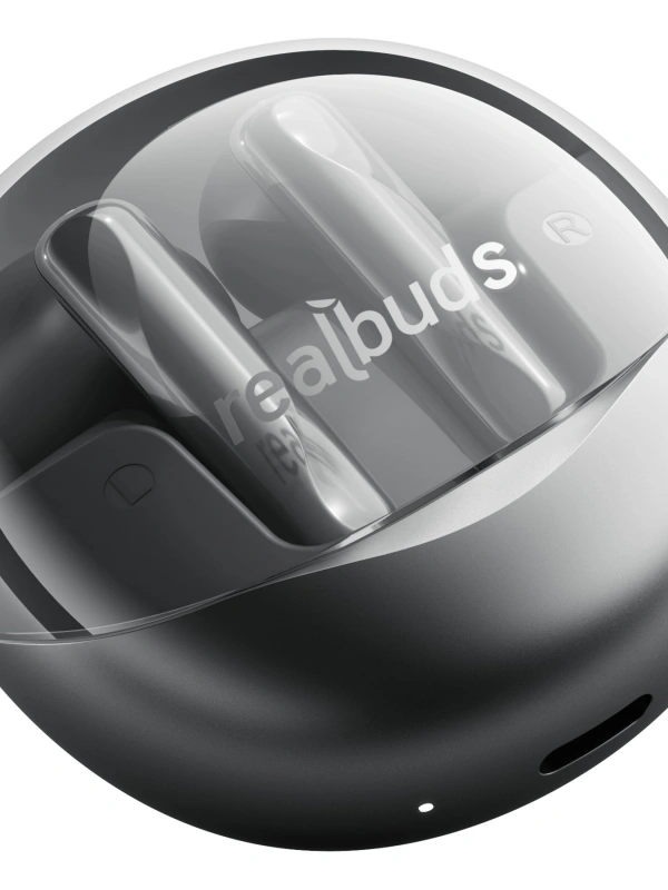 Realpower RealBuds Folia Bluetooth Kulak İçi Kulaklık ENC Dokunmatik Kontrol HD Mikrofonlu Type-C Hızlı Şarjlı Siyah EP-ENC32BK