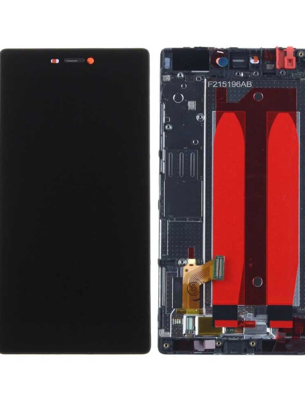 Huawei Uyumlu P8 Lcd Ekran Siyah Çıtalı