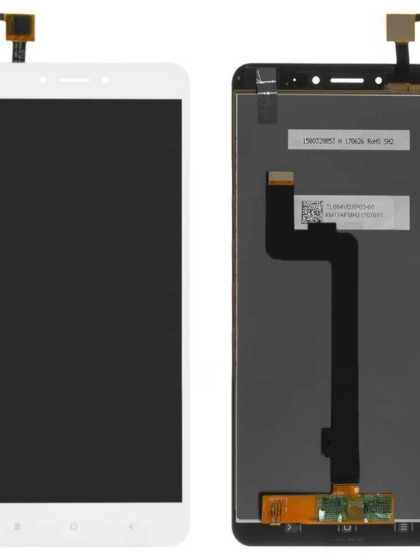 Xiaomi Uyumlu Mi Max 2 Lcd Ekran Beyaz Çıtasız
