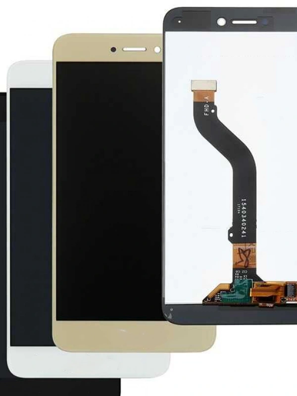 Huawei Uyumlu P9 Lite 2017 Lcd Ekran Beyaz Çıtasız
