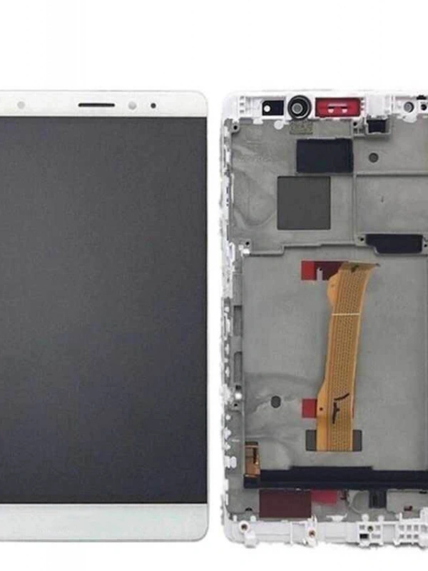 Huawei Uyumlu Mate S Lcd Ekran Beyaz Çıtalı