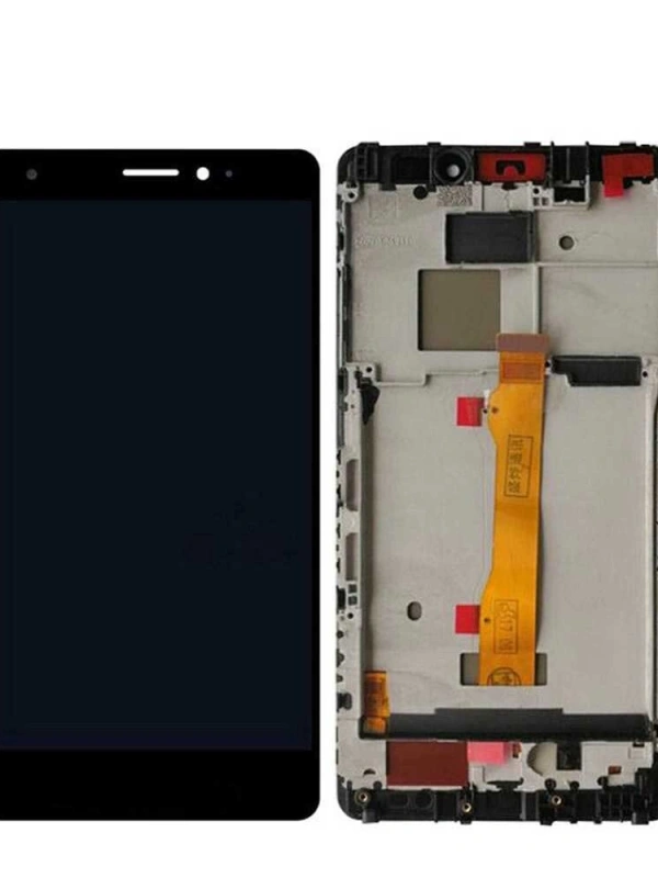 Huawei Uyumlu Mate S Lcd Ekran Siyah Çıtalı