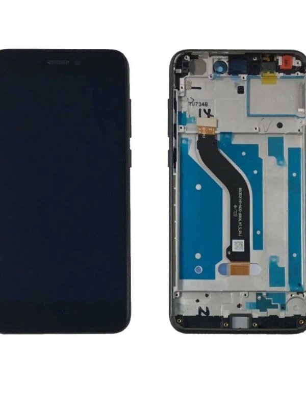 Huawei Uyumlu P9 Lite 2017 Lcd Ekran Siyah Çıtalı