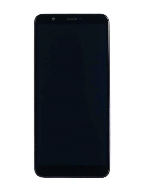 Huawei Uyumlu P Smart Lcd Ekran Siyah Çıtalı