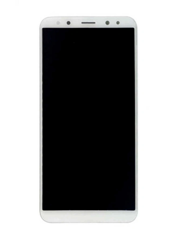 Huawei Uyumlu Mate 10 Lite Lcd Ekran Beyaz Çıtalı