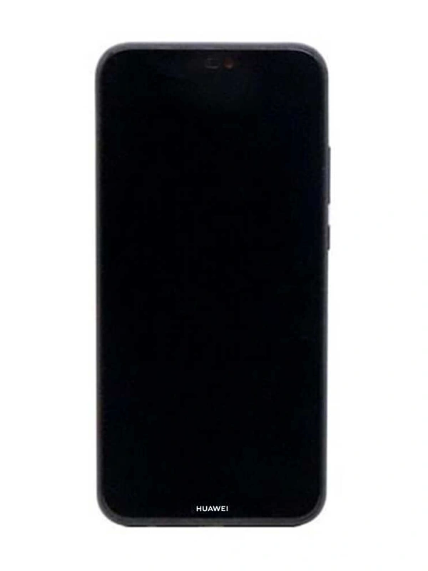 Huawei Uyumlu P20 lite Lcd Ekran Siyah Çıtalı